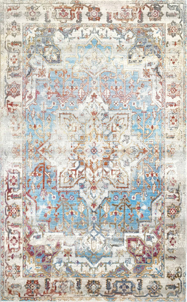 Turquoise Rug TU1006